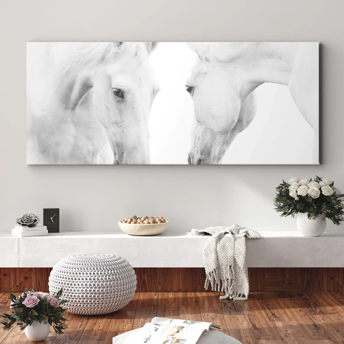Lærredstryk - Billede på lærred - Er dette venskab...? - 100x40 cm