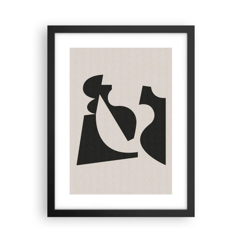 Plakat i sort ramme - Sammensæt din egen - 30x40 cm