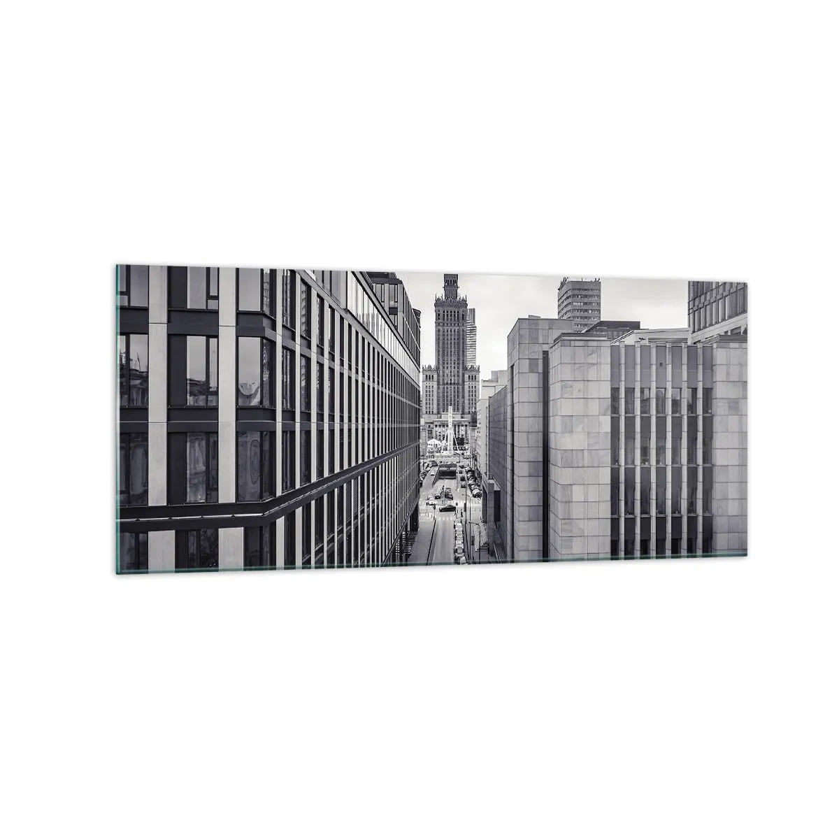 Billede på glas - Warszawa dalen - 120x50 cm