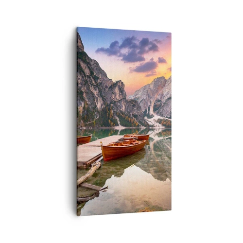 Lærredstryk - Billede på lærred - Dagens løfte - 45x80 cm