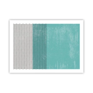 Plakat - Balanceret sammensætning - 70x50 cm