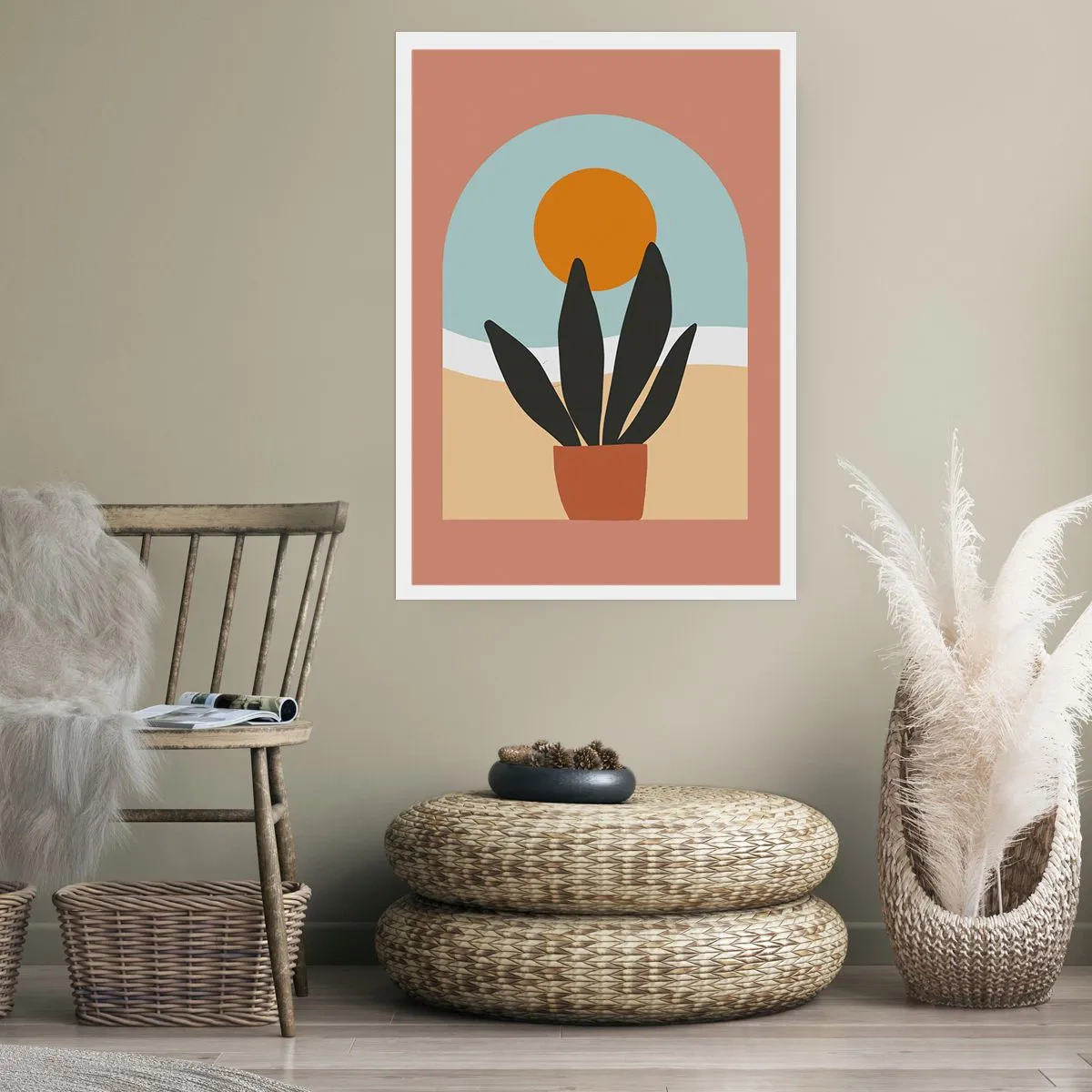Plakat - Små glæder - 50x70 cm