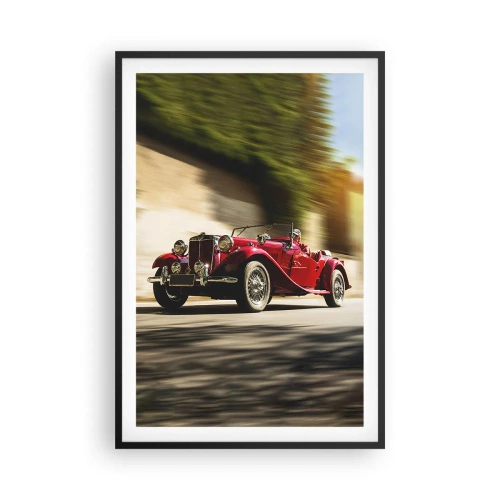 Plakat i sort ramme - Smukkere end Nike fra Samothrake - 61x91 cm