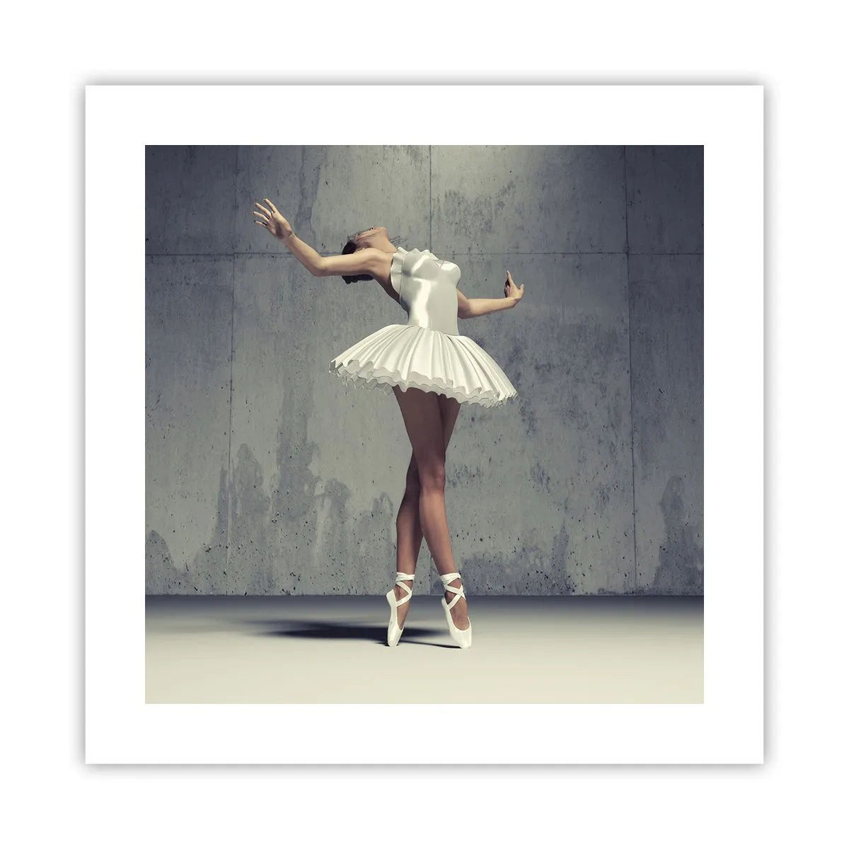 Plakat - Let som en fugl - 40x40 cm