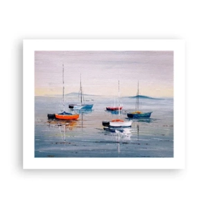 Plakat - Et velfortjent hvil - 50x40 cm