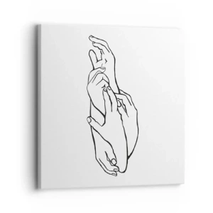 Lærredstryk - Billede på lærred - God berøring - 30x30 cm