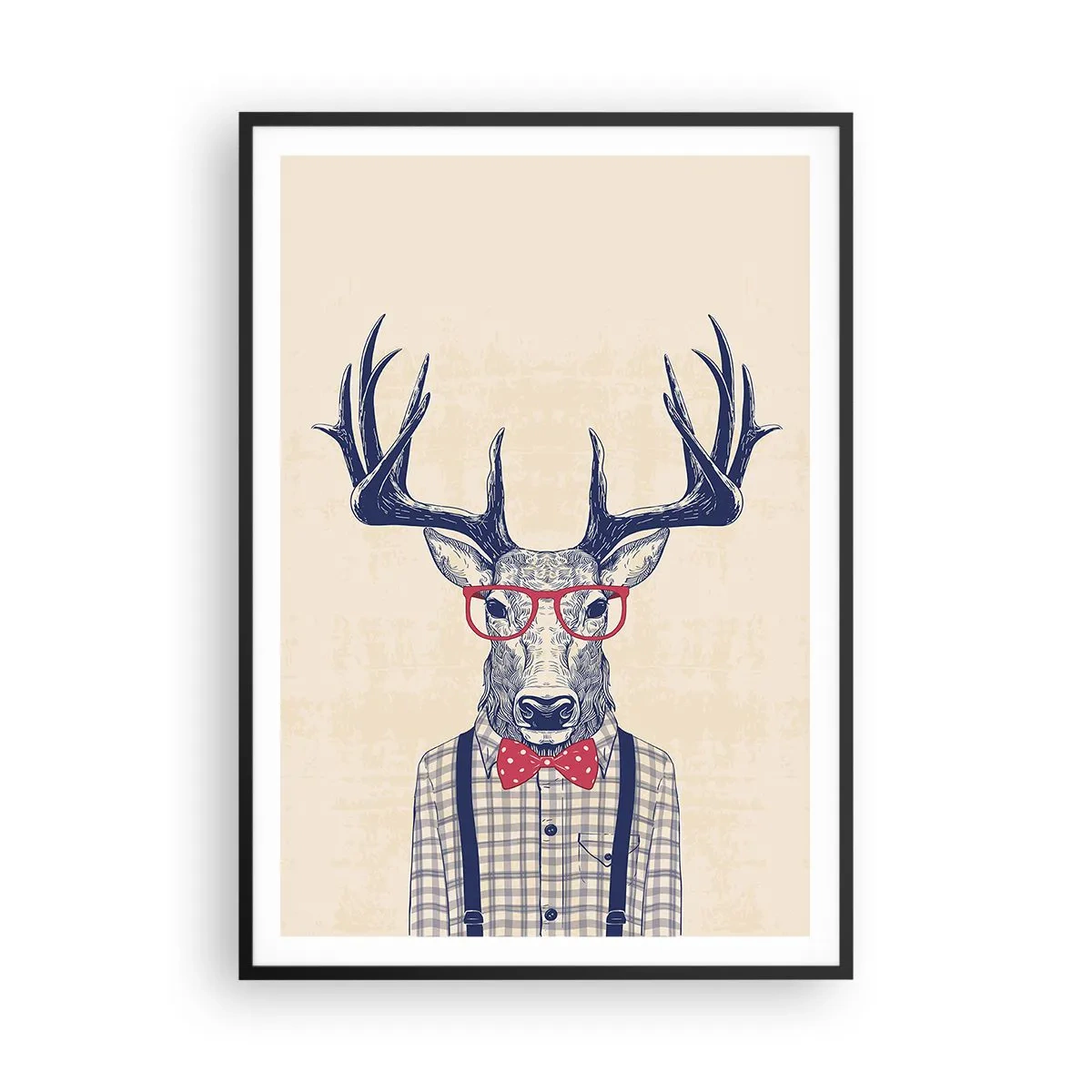 Plakat i sort ramme - Et underholdende ekstravaganza - 70x100 cm