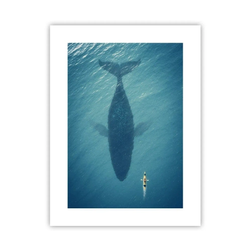 Plakat - Møde på havet - 30x40 cm