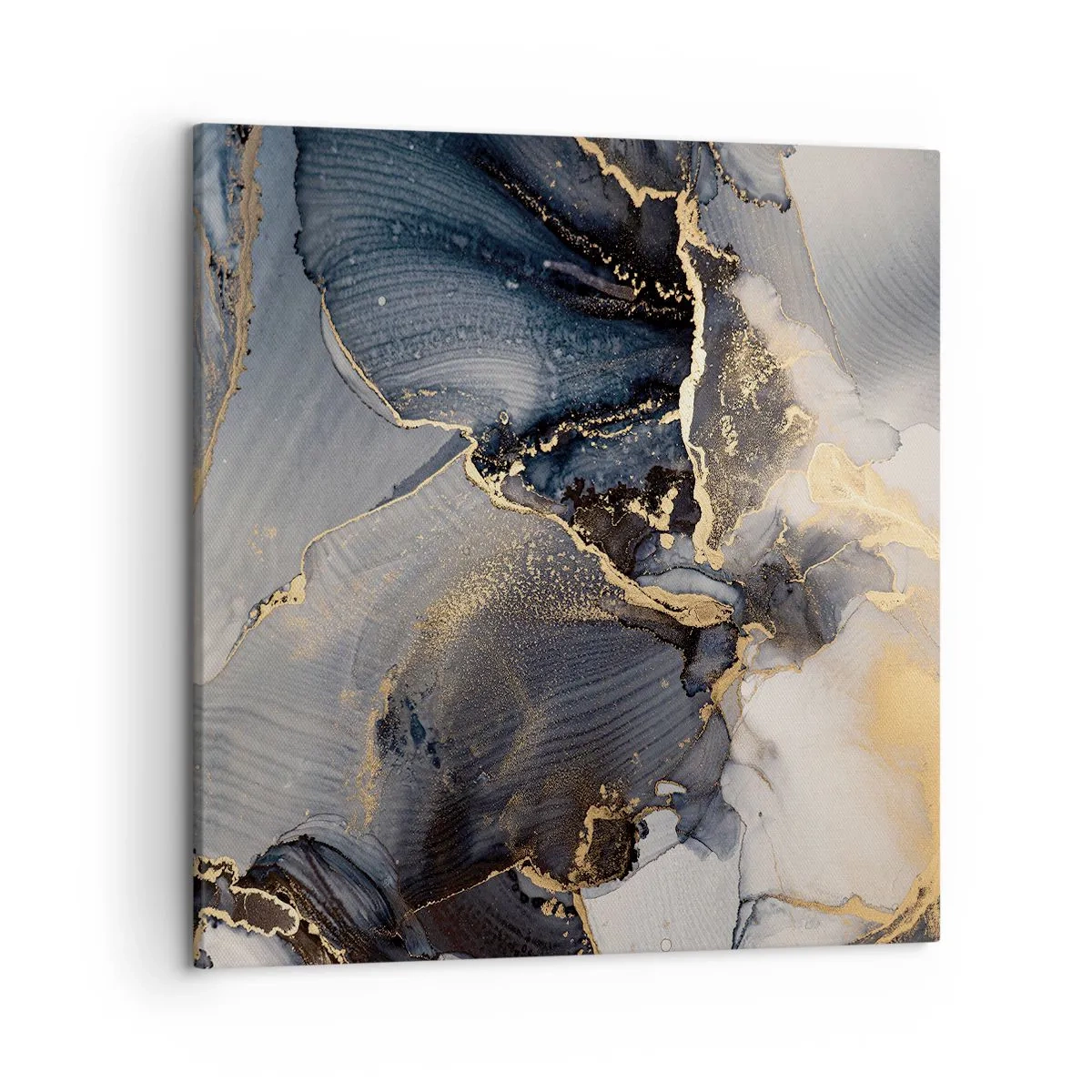 Lærredstryk - Billede på lærred - Livet af sten - 50x50 cm