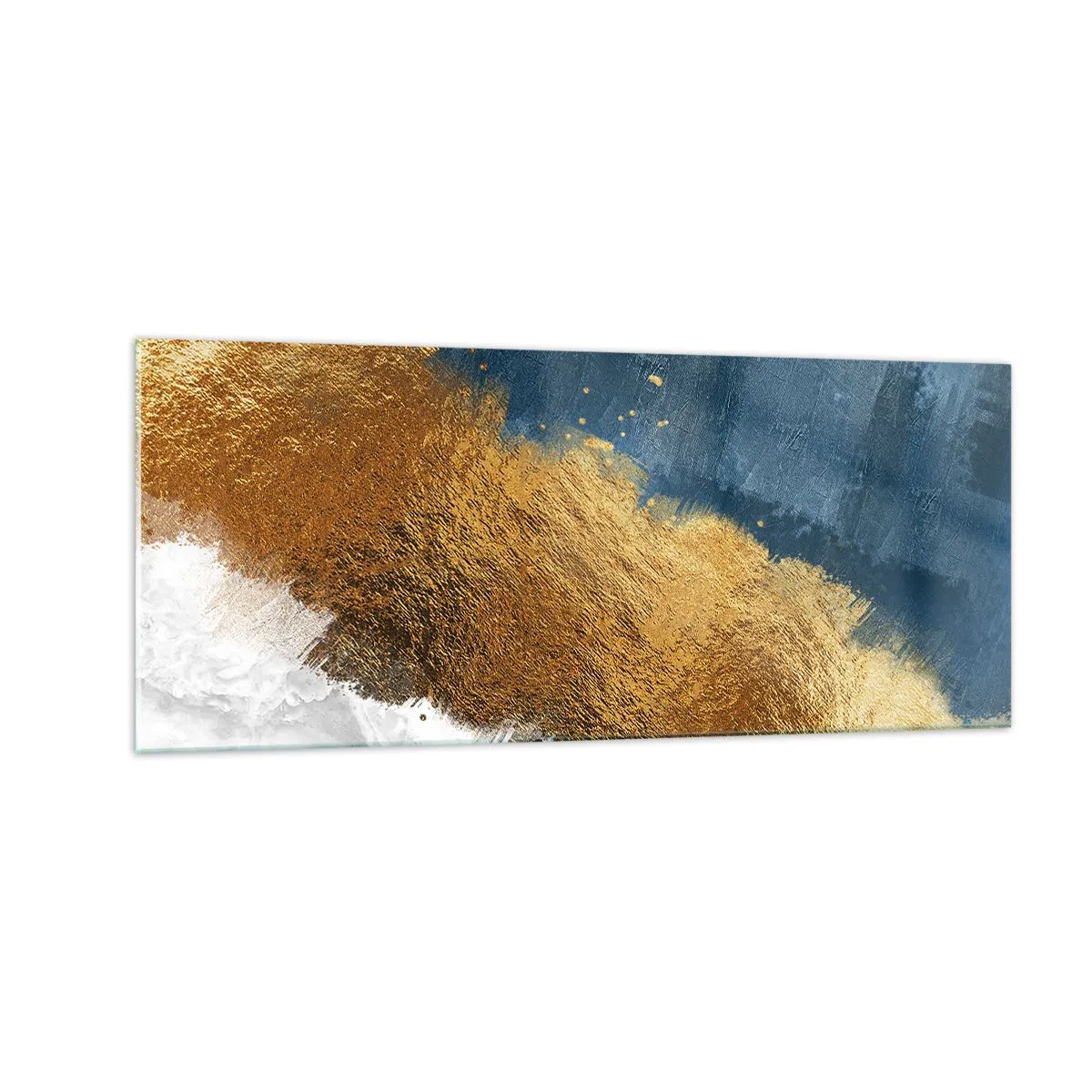 Billede på glas - Sommerens farver - 100x40 cm