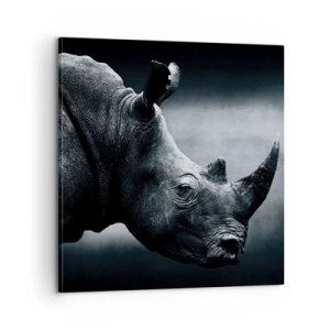 Lærredstryk - Billede på lærred - Højre profil - 60x60 cm