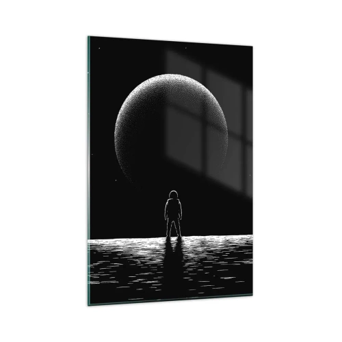 Billede på glas - Ansigt til ansigt - 80x120 cm