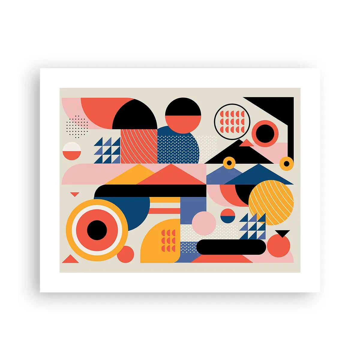 Plakat - Komposition: Leg - 50x40 cm