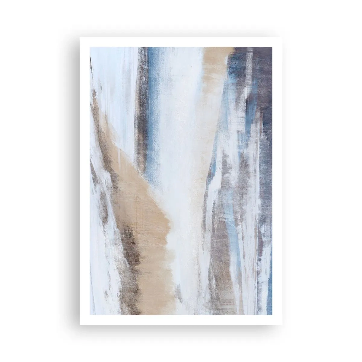 Plakat - Vinterkomposition - 70x100 cm