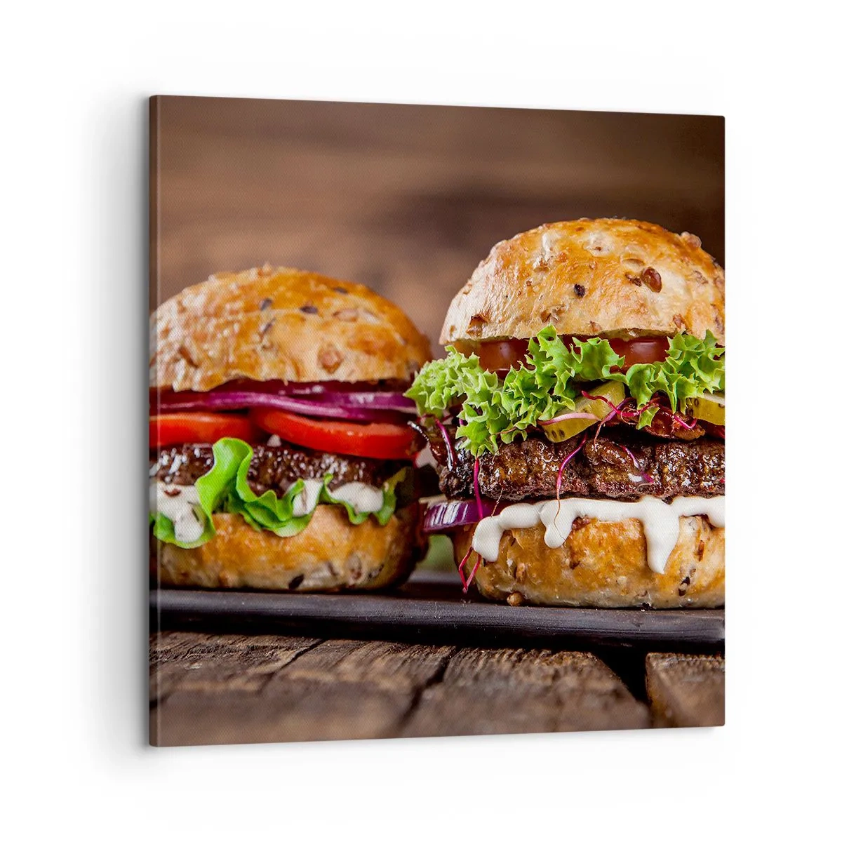 Lærredstryk - Billede på lærred - American dream - 60x60 cm