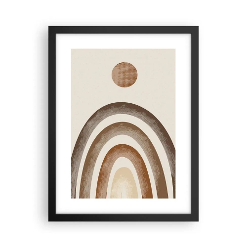 Plakat i sort ramme - I en galakse langt, langt væk - 30x40 cm