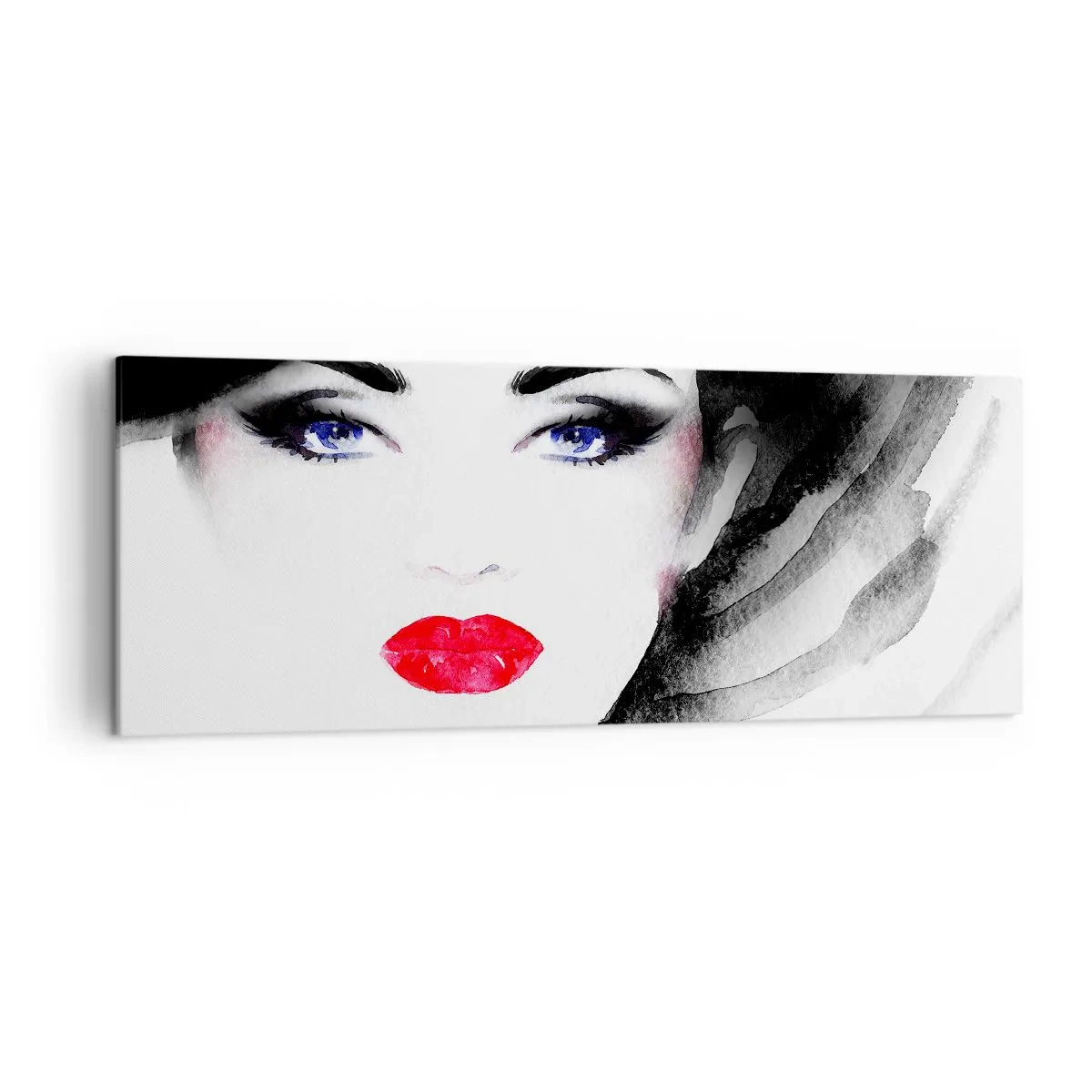 Lærredstryk - Billede på lærred - Afviser og tilkalder - 140x50 cm