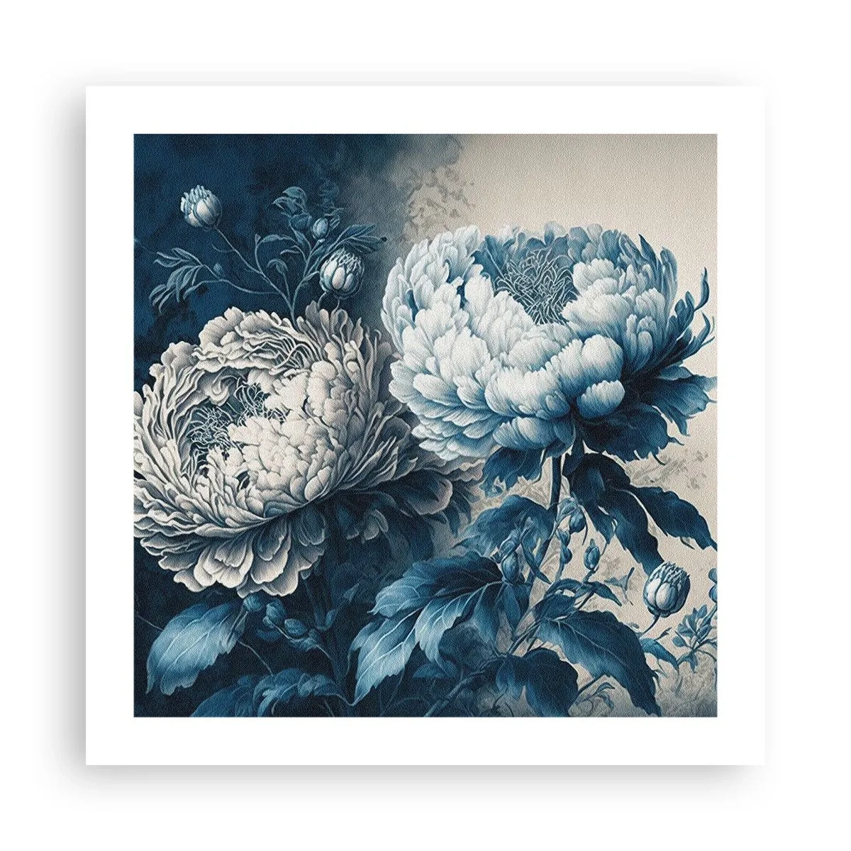 Plakat - Et godt matchet par - 50x50 cm