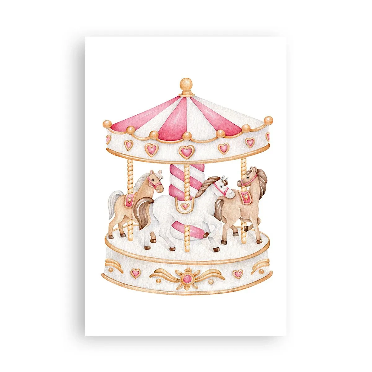 Plakat - Barndommens søde verden - 61x91 cm