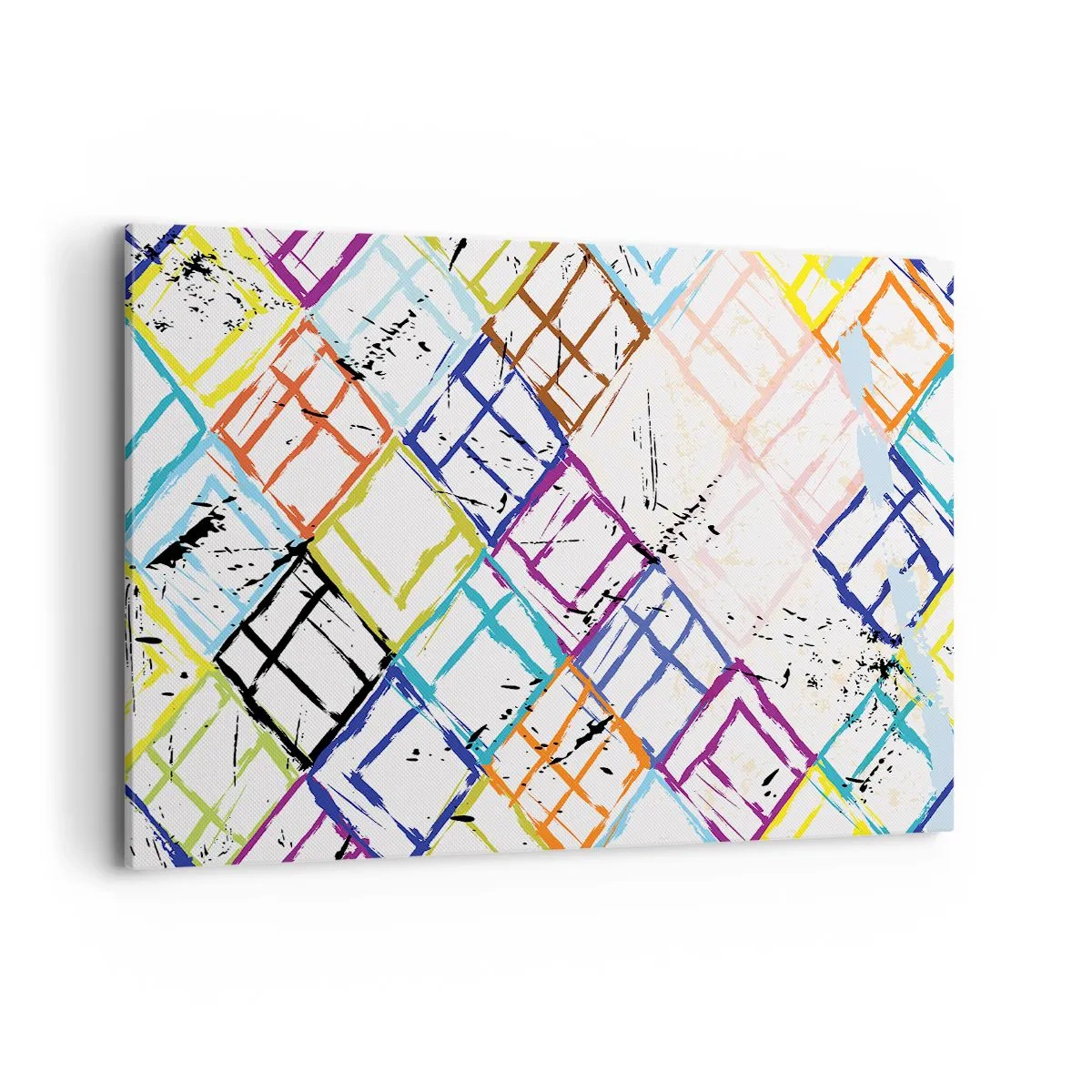 Lærredstryk - Billede på lærred - Celler til udlejning - 120x80 cm