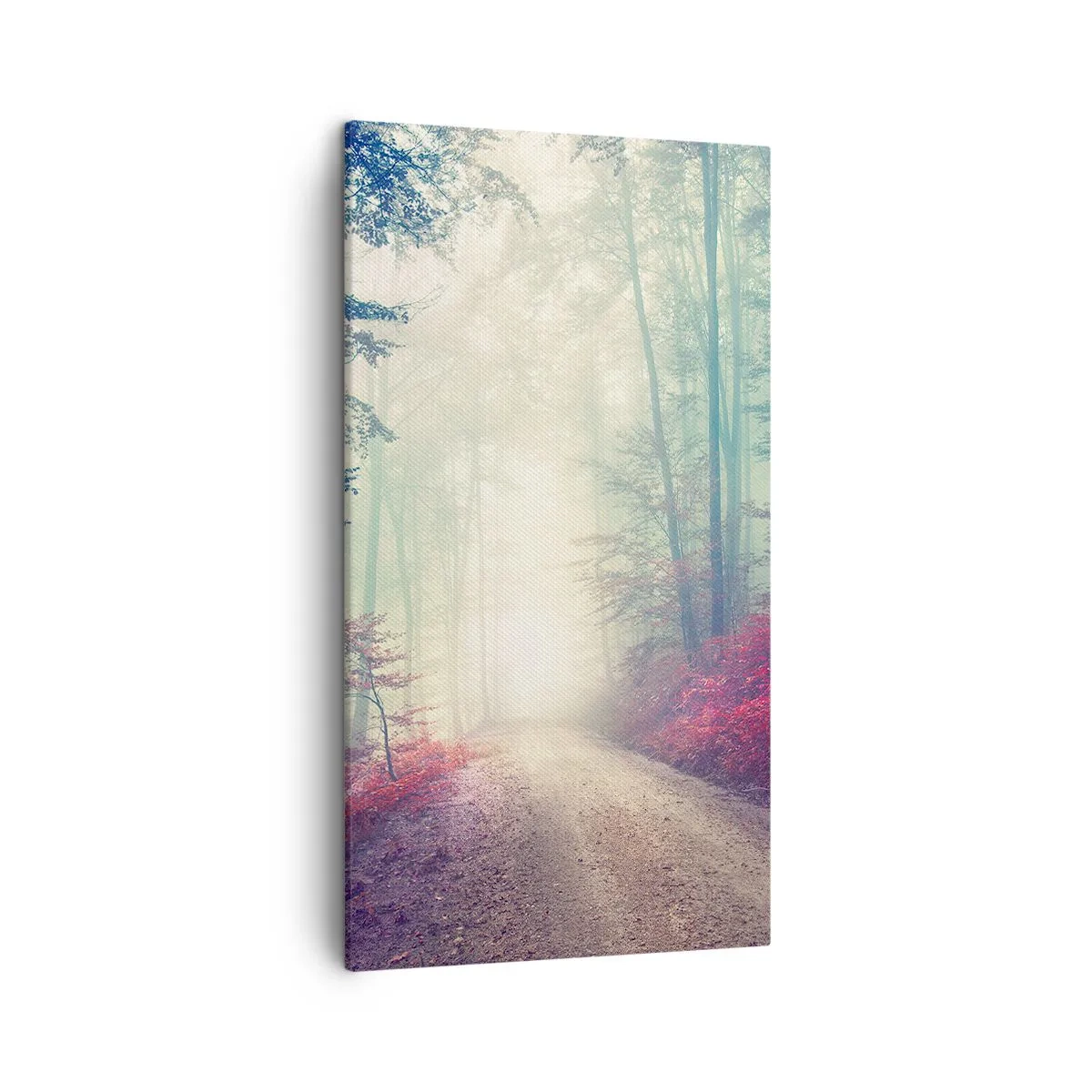 Lærredstryk - Billede på lærred - Hvor er det godt at stå op ved daggry - 45x80 cm