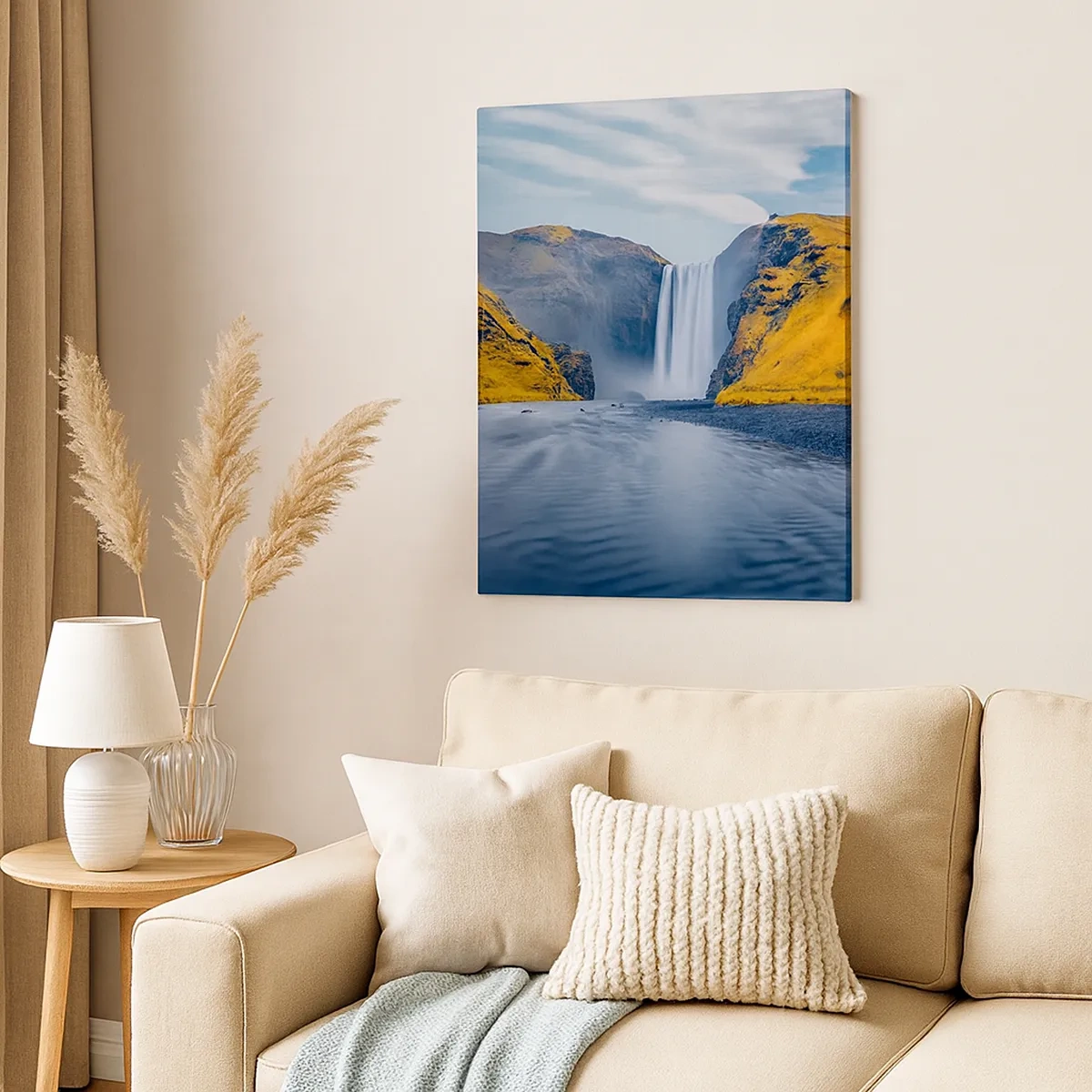 Lærredstryk - Billede på lærred - Evig varighed, evig bevægelse - 50x70 cm