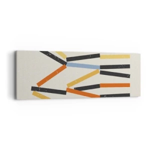 Lærredstryk - Billede på lærred - Vandret komposition - 90x30 cm