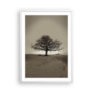 Plakat i hvid ramme - Herfra og til evigheden - 50x70 cm