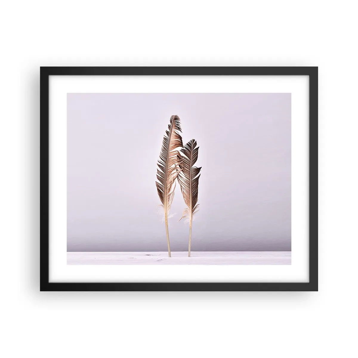 Plakat i sort ramme - Mod intetheden - 50x40 cm