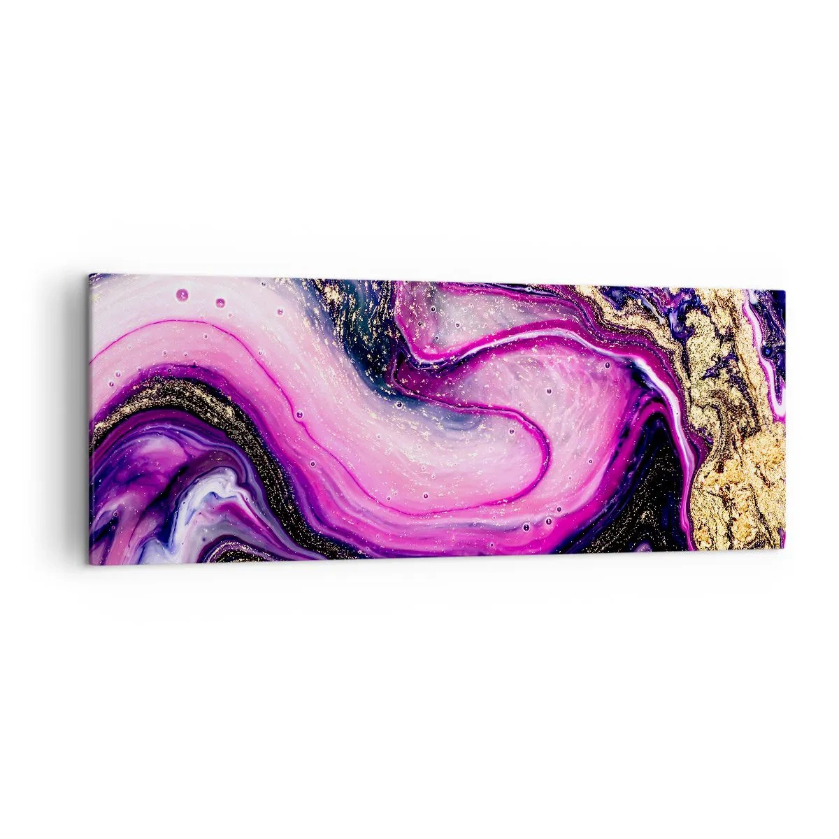 Lærredstryk - Billede på lærred - Et øjeblik bag kulisserne - 140x50 cm