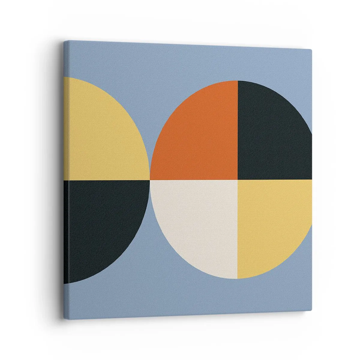 Lærredstryk - Billede på lærred - Se og tæl - 30x30 cm