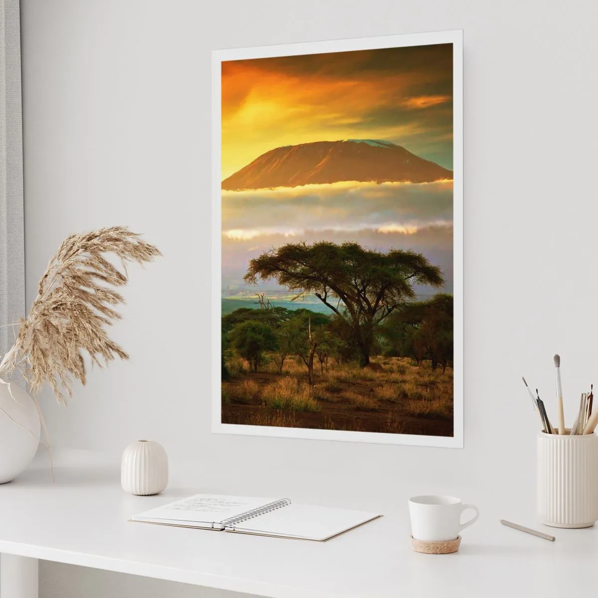 Plakat - En rejsendes drøm - 30x40 cm