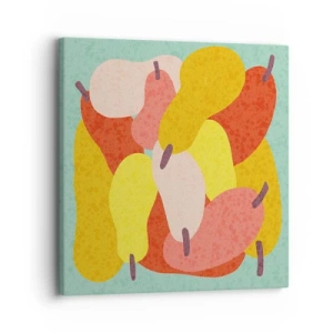 Lærredstryk - Billede på lærred - Smag på sommersolen - 30x30 cm