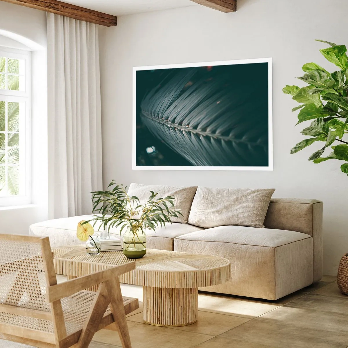 Plakat - Naturens præcision - 100x70 cm