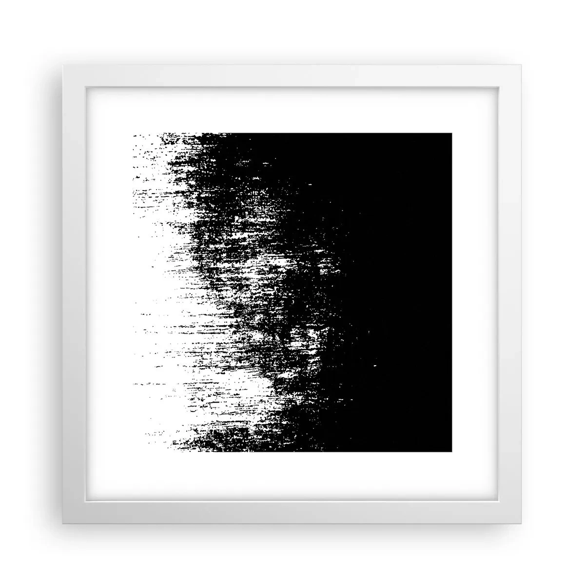Plakat i hvid ramme - Og vinderen er... - 30x30 cm
