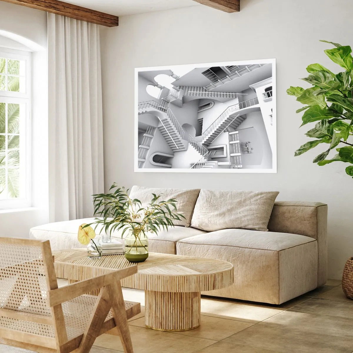 Plakat - Rummets paradokser - 100x70 cm