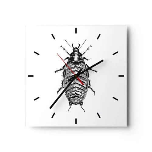 Vægur, Uret - Sikke et eksemplar! - 30x30 cm