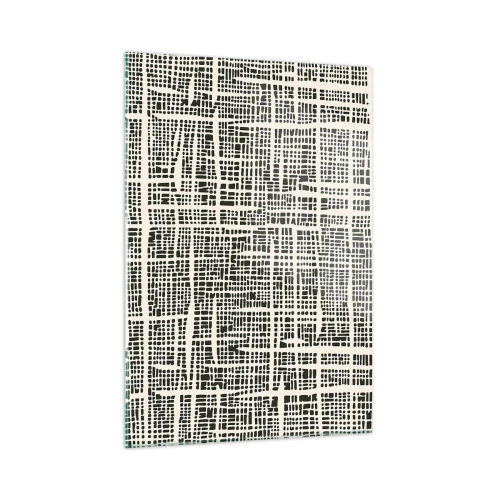 Billede på glas - En sammensætning vævet - 50x70 cm