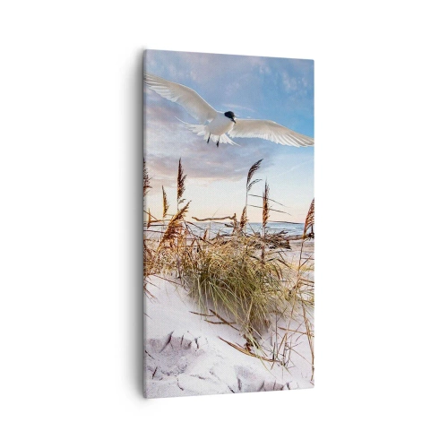 Lærredstryk - Billede på lærred - Vind fra havet - 55x100 cm