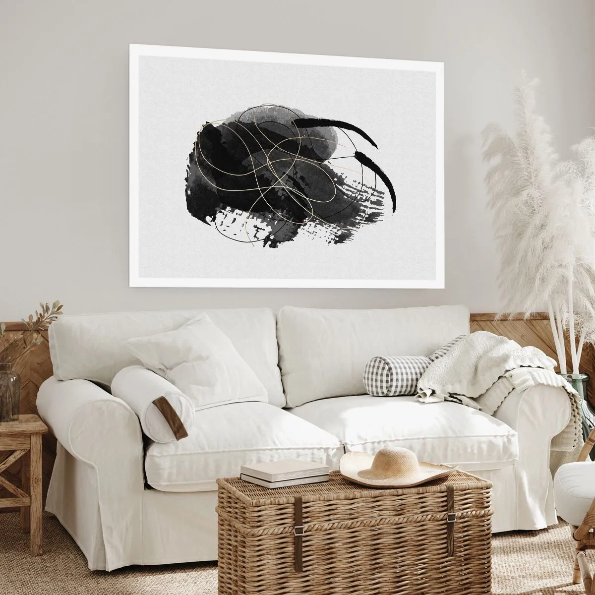 Plakat - Kom frem fra det sorte - 50x40 cm