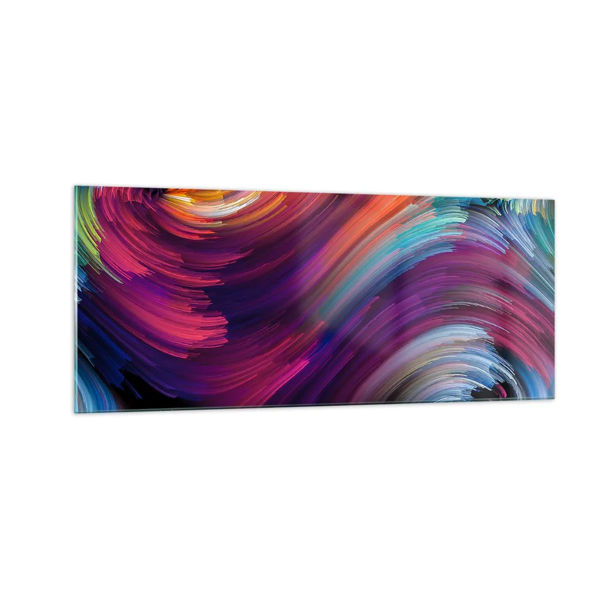 Billede på glas - Begyndelsen på en ny verden - 100x40 cm