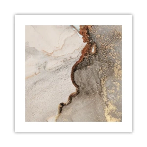 Plakat - På farvegrænsen - 40x40 cm