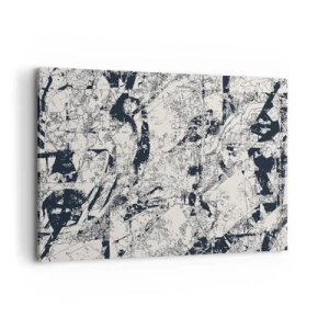 Lærredstryk - Billede på lærred - Modsætningernes gennemtrængning - 100x70 cm