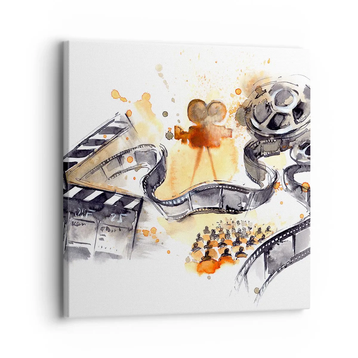 Lærredstryk - Billede på lærred - I drømmeland - 30x30 cm