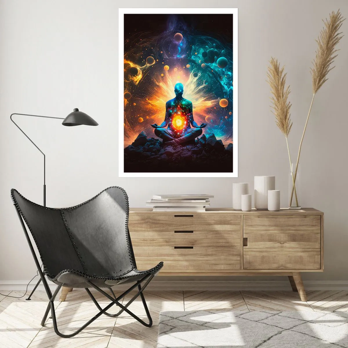 Plakat - Kosmisk ro - 70x100 cm