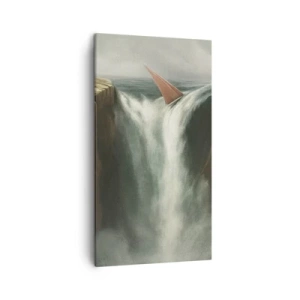 Lærredstryk - Billede på lærred - Livets advarsler - 45x80 cm