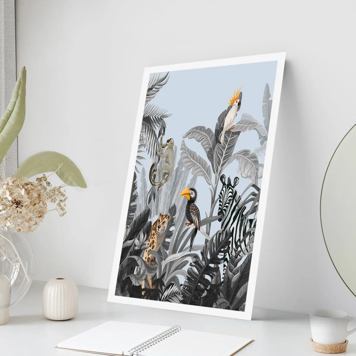 Plakat - En afrikansk fabel - 61x91 cm
