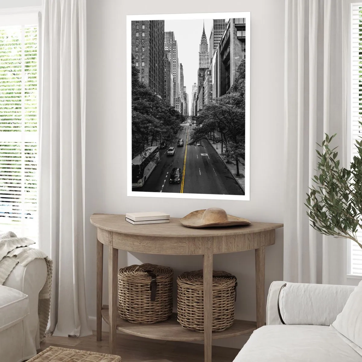 Plakat - New York morgen - 70x100 cm