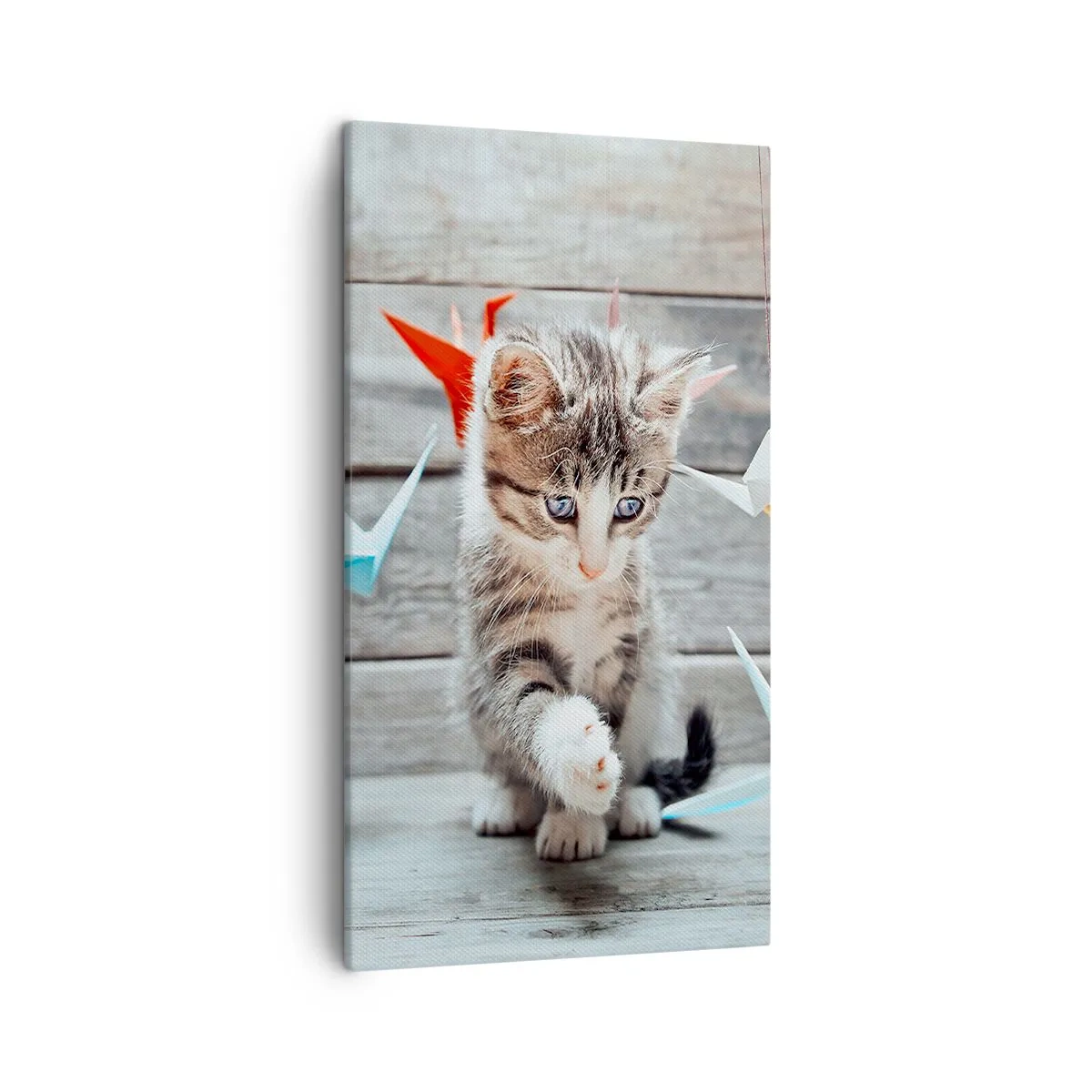 Lærredstryk - Billede på lærred - Første lektion - 45x80 cm