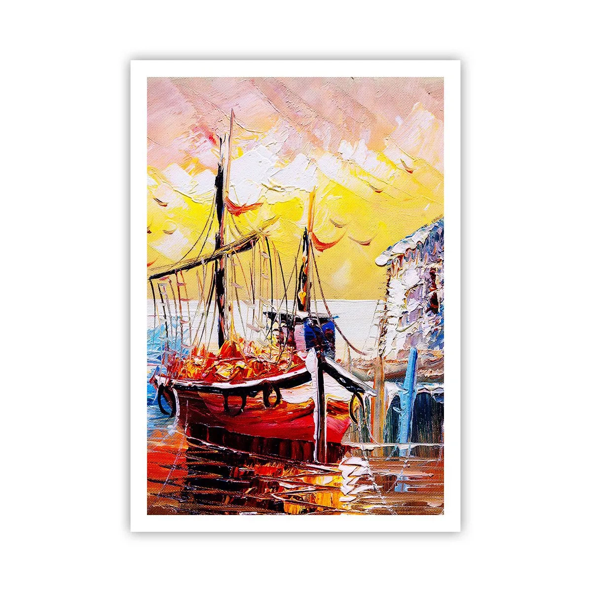 Plakat - Glædelig tilbagevenden - 70x100 cm